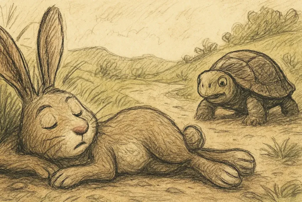 うさぎとかめ 教訓を文化と比較